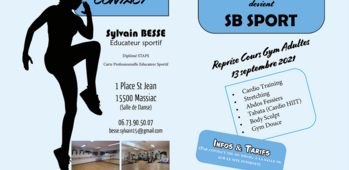 Ecole de danse Annick BESSE devient SB SPORT